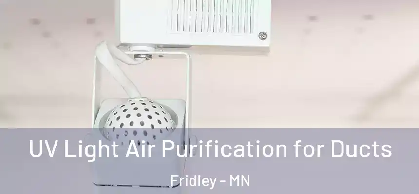  UV Light Air Purification for Ducts Fridley - MN